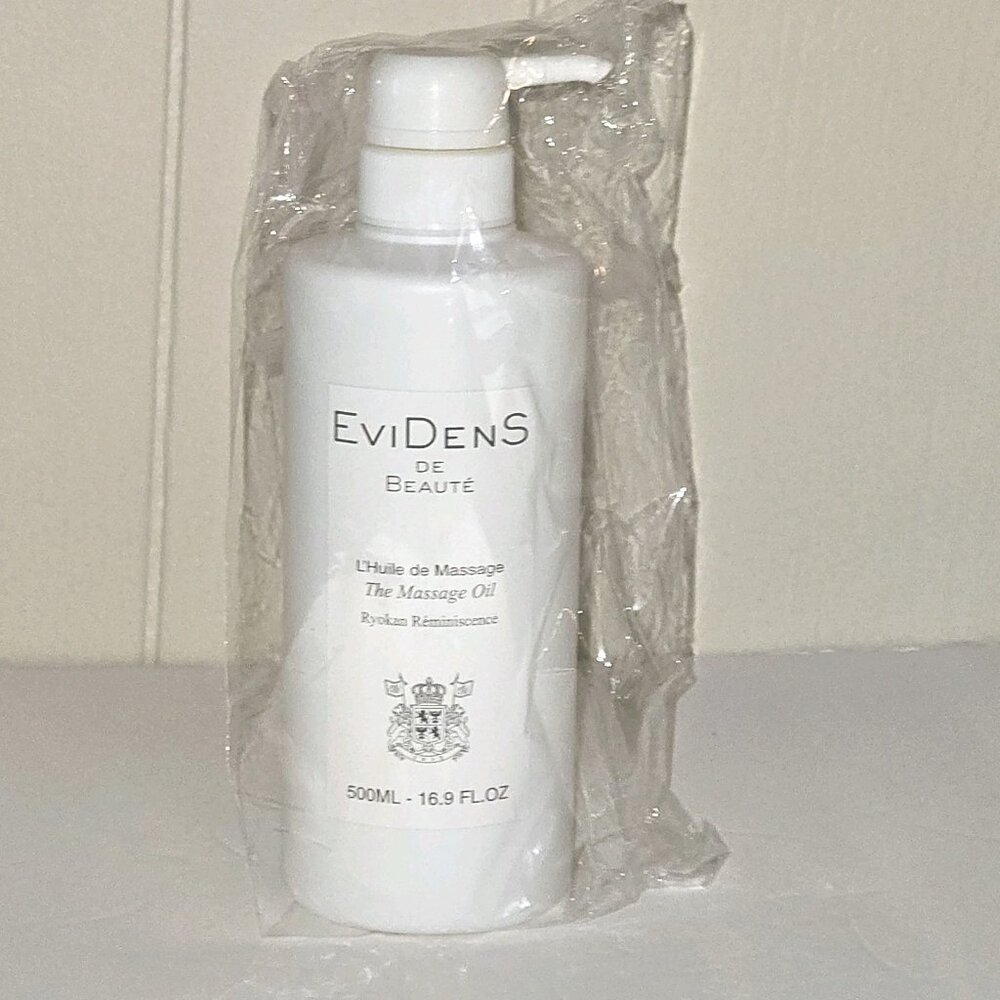 The Massage Oil Ryokan Reminiscence EviDenS De Beaute Salon 500ML 16.9 FL OZ